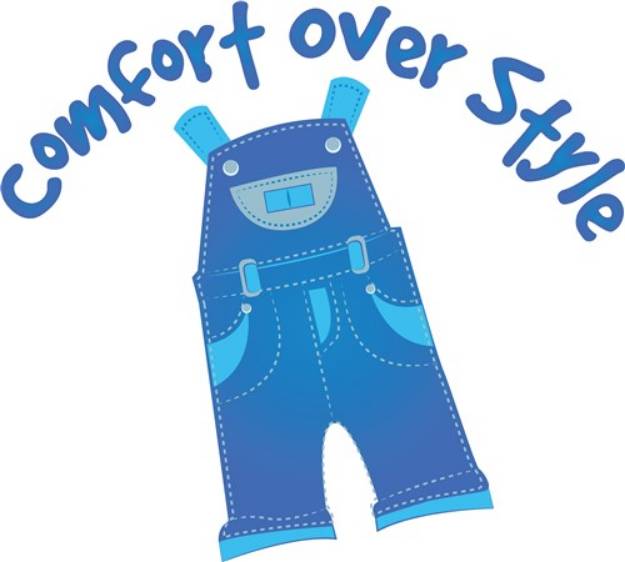 Picture of Comfort Over Style SVG File