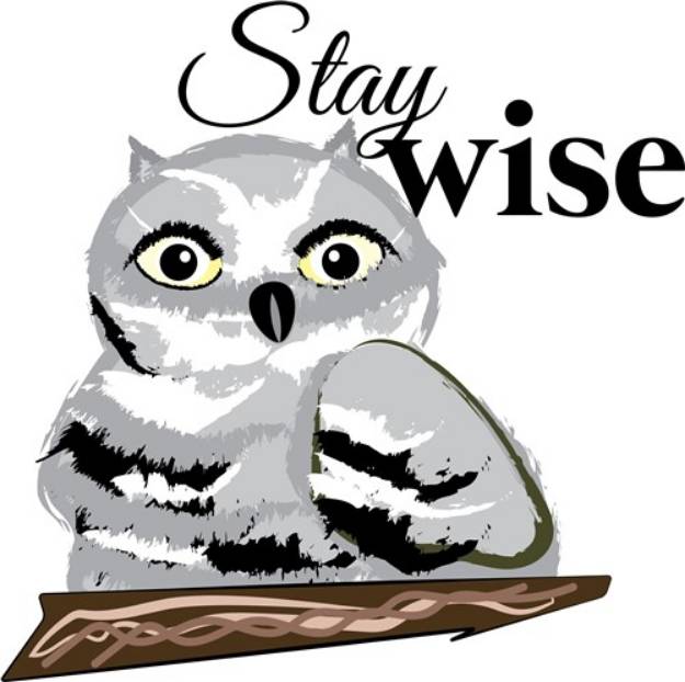 Picture of Stay Wise SVG File