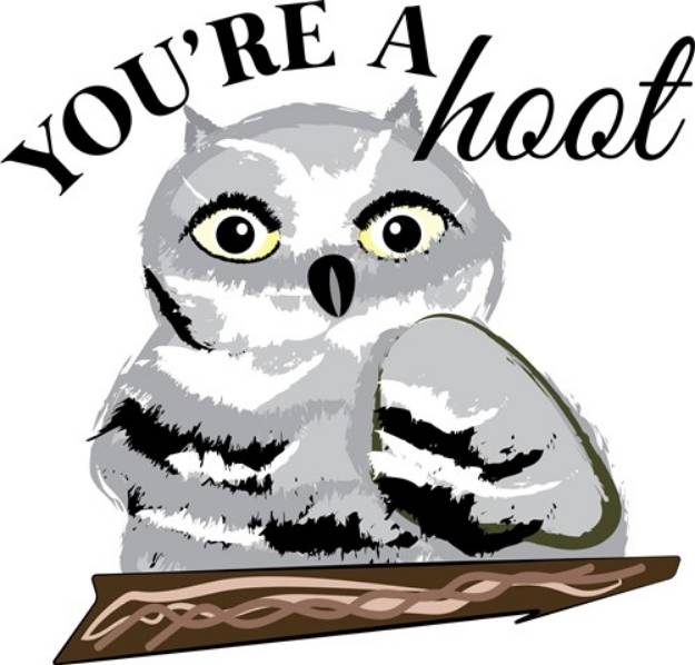 Picture of Youre A Hoot SVG File