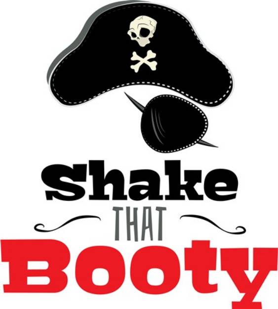 Picture of Shake That Booty SVG File