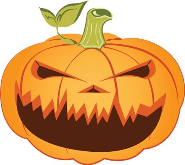 Picture of Spooky Pumpkin SVG File