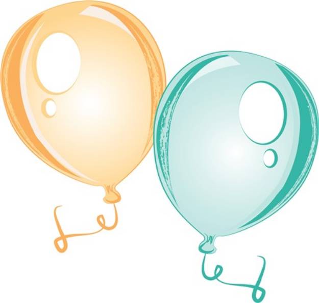 Picture of Party Balloons SVG File