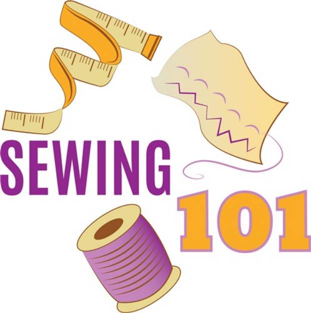Picture of Sewing 101 SVG File