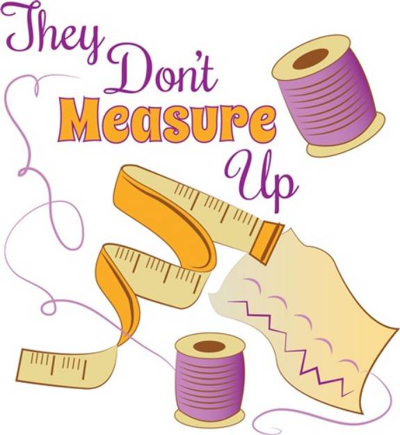 Picture of Dont Measure Up SVG File