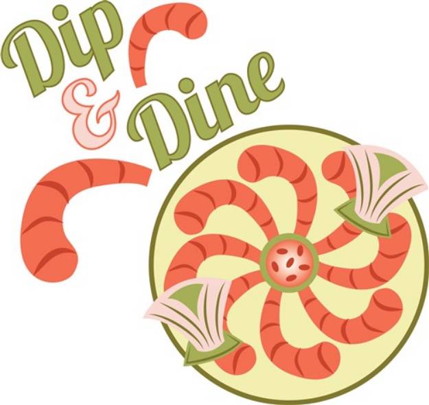 Picture of Dip & Dine SVG File