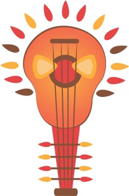 Picture of Mariachi Guitar SVG File