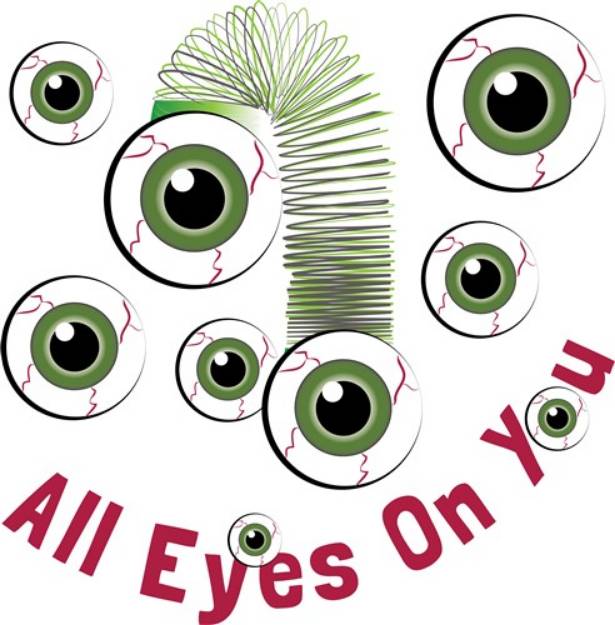 Picture of Eyes On You SVG File