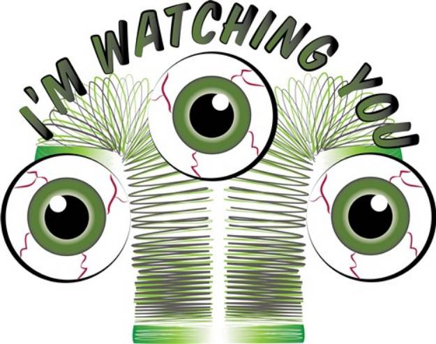Picture of Watching You SVG File