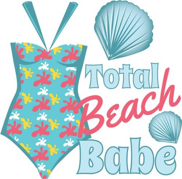 Picture of Total Beach Babe SVG File