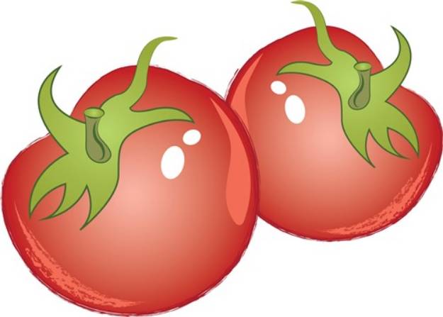 Picture of Tomatoes SVG File