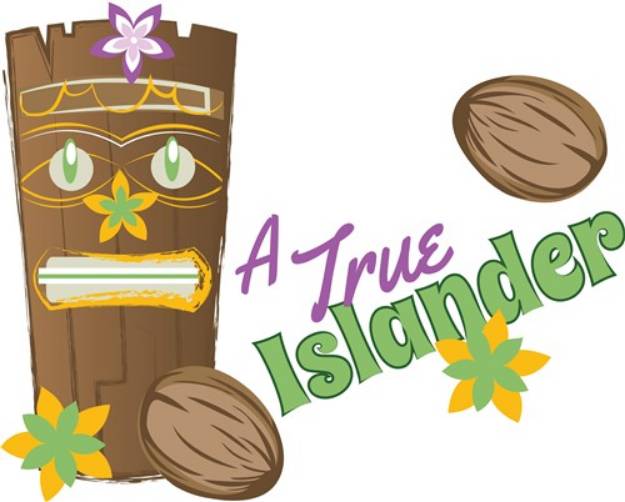 Picture of True Islander SVG File