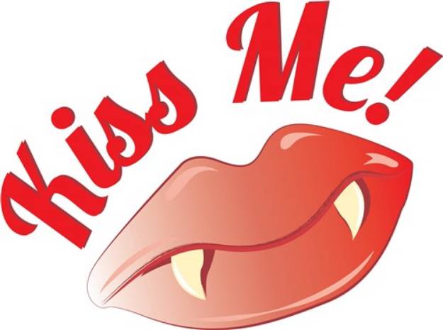 Picture of Kiss Me SVG File