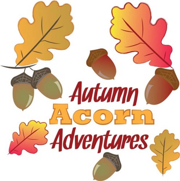 Picture of Acorn Adventures SVG File