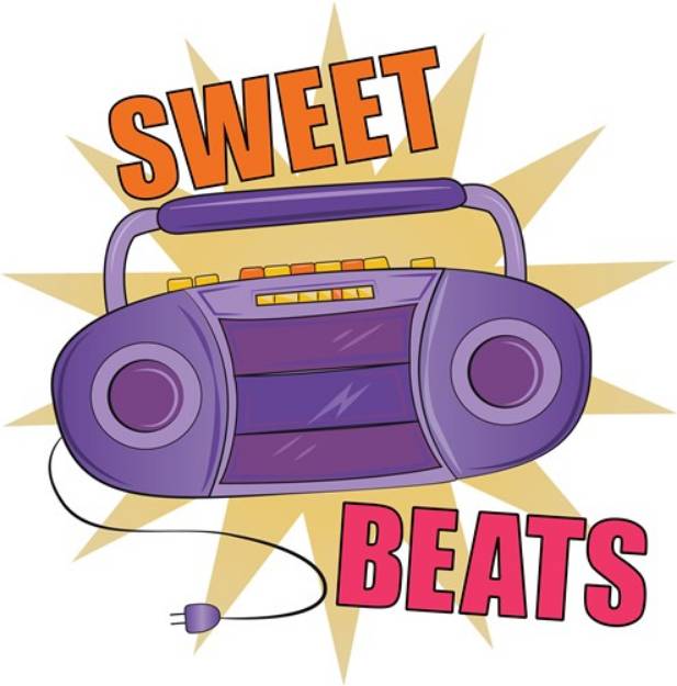 Picture of Sweet Beats SVG File