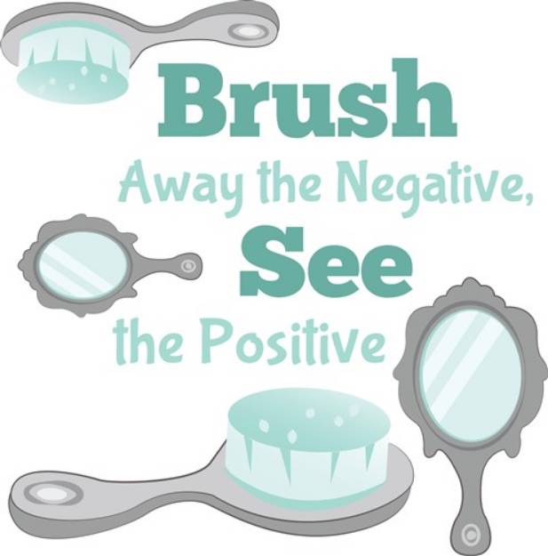 Picture of Brush Away Negative SVG File