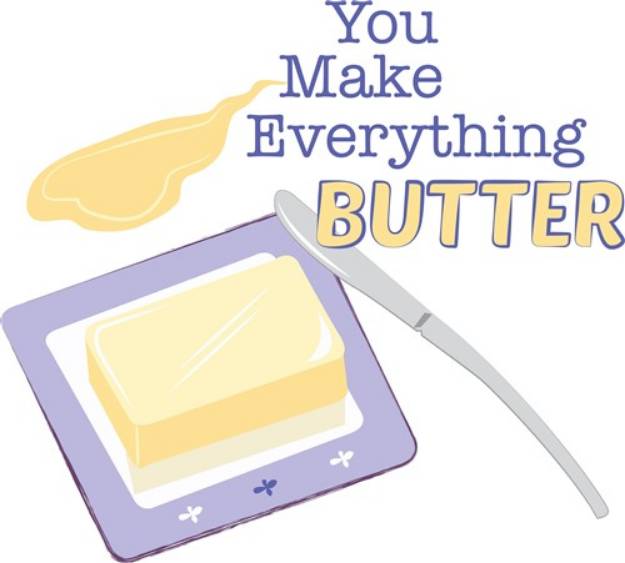 Picture of Everything Butter SVG File