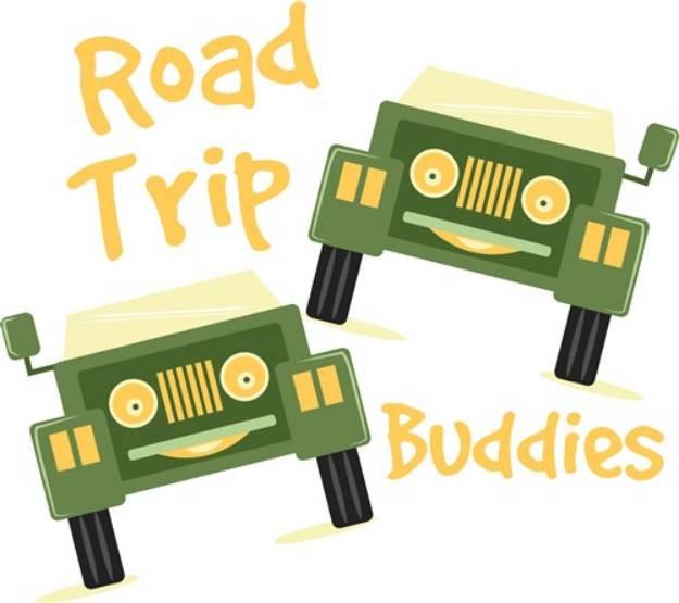Picture of Road Trip Buddies SVG File