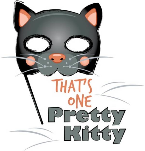 Picture of Pretty Kitty SVG File