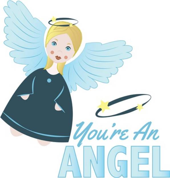 Picture of Youre An Angel SVG File