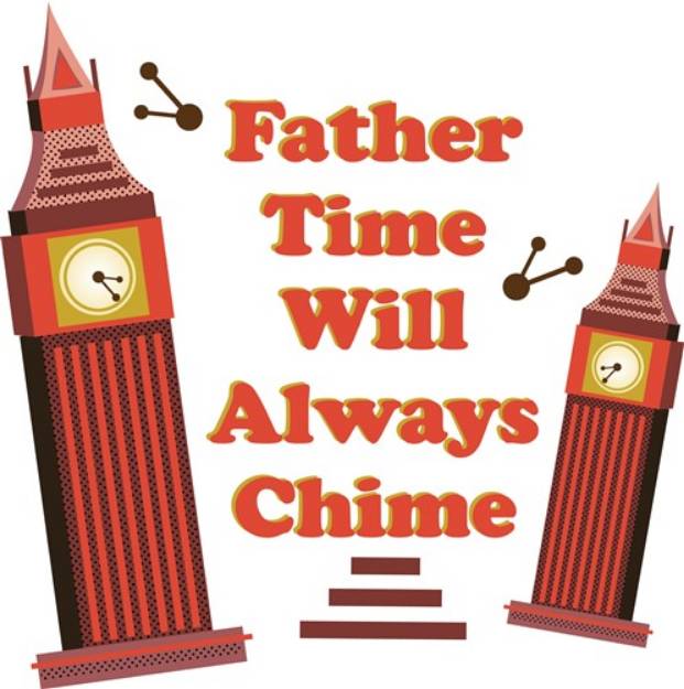 Picture of Father Time SVG File