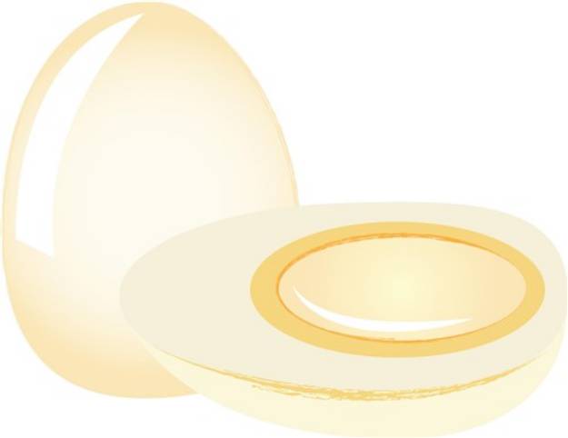 Picture of Boiled Eggs SVG File