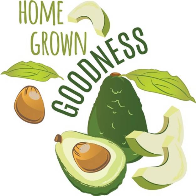 Picture of Home Grown Goodness SVG File