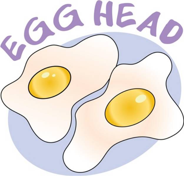 Picture of Egg Head SVG File