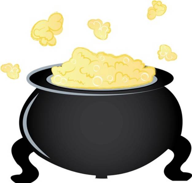 Picture of Popcorn Kettle SVG File