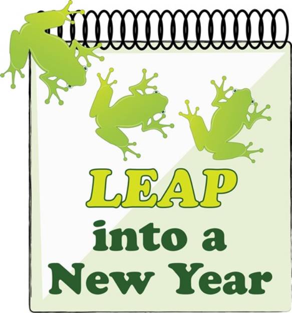 Picture of Leap New Year SVG File