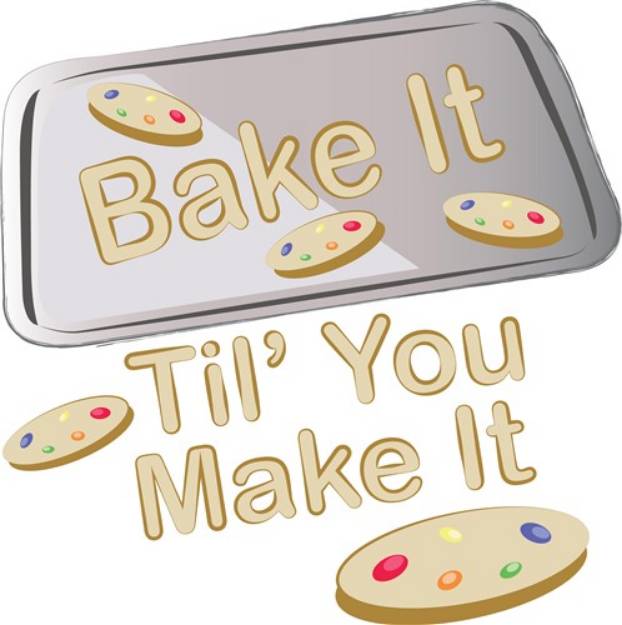 Picture of Bake It SVG File