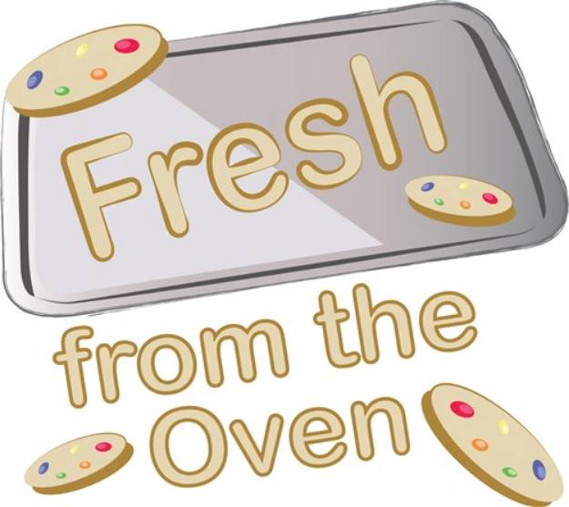 Picture of Fresh From Oven SVG File
