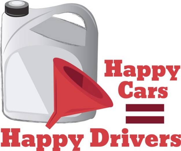 Picture of Happy Cars SVG File