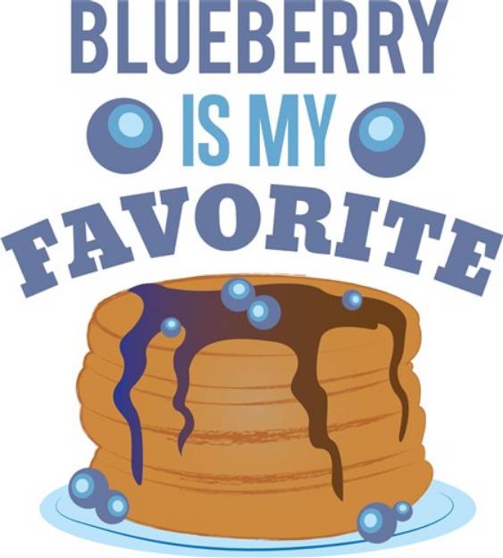 Picture of Blueberry Favorite SVG File