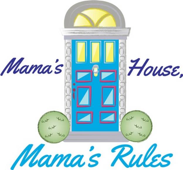 Picture of Mamas House SVG File