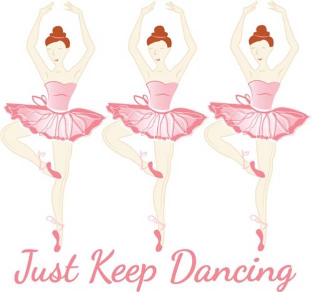 Picture of Keep Dancing SVG File