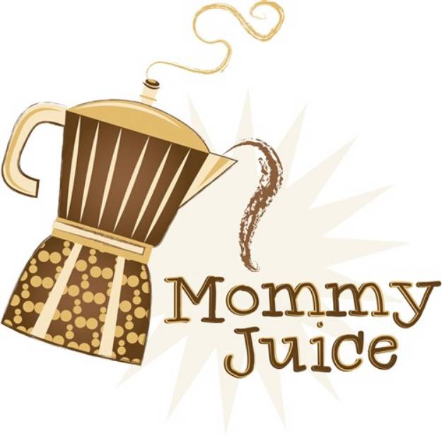 Picture of Mommy Juice SVG File