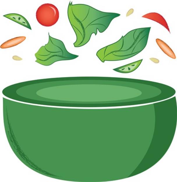 Picture of Tossed Salad SVG File