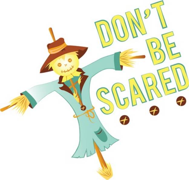 Picture of Dont Be Scared SVG File
