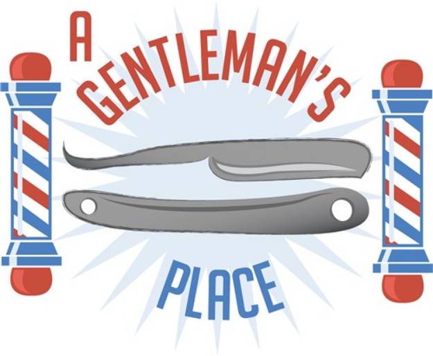 Picture of Gentlemans Place SVG File