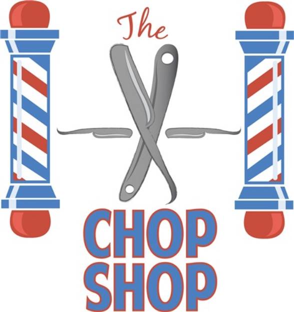 Picture of Chop Shop SVG File