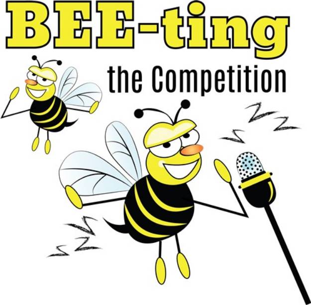 Picture of Bee-ting Competition SVG File