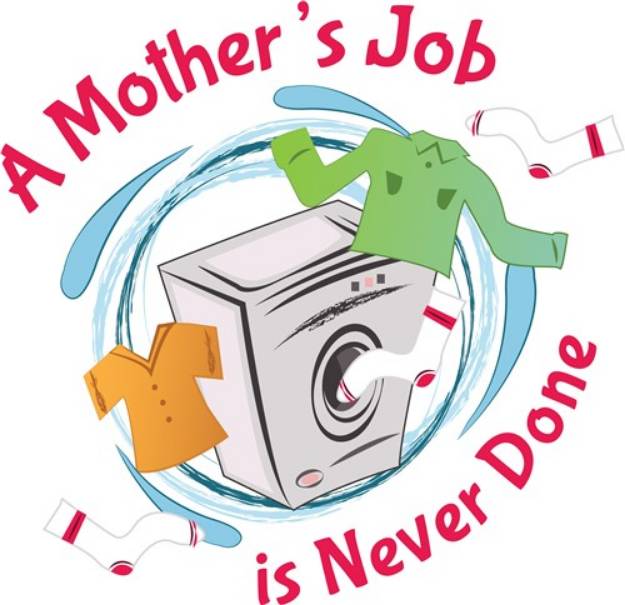 Picture of Mothers Job SVG File