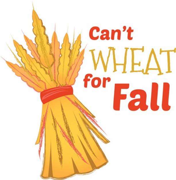 Picture of Wheat For Fall SVG File