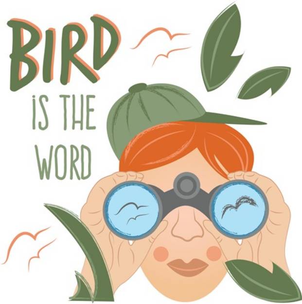 Picture of Bird Is Word SVG File