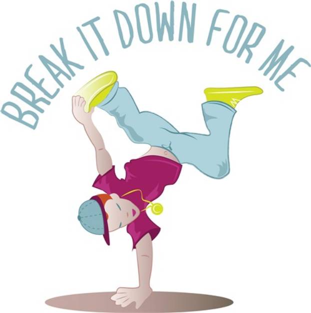 Picture of Break It Down SVG File