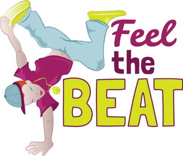 Picture of Feel The Beat SVG File