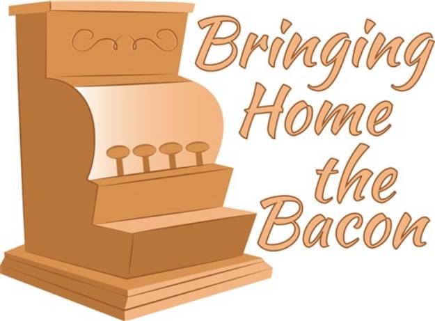 Picture of Bring Home Bacon SVG File