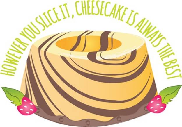 Picture of Cheesecake Is Best SVG File