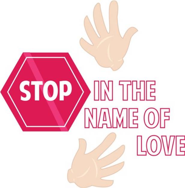 Picture of Name Of Love SVG File