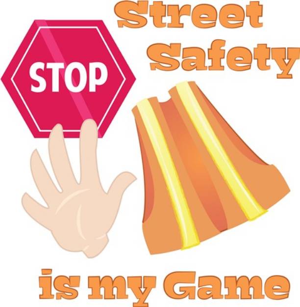 Picture of Street Safety SVG File